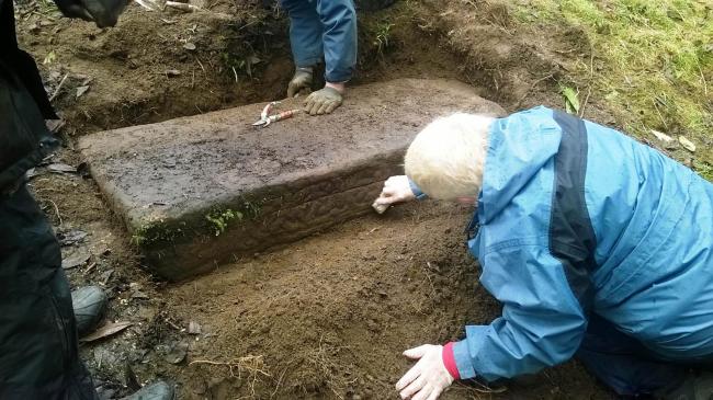 The stone was discovered at an early Christian church site in Dingwall