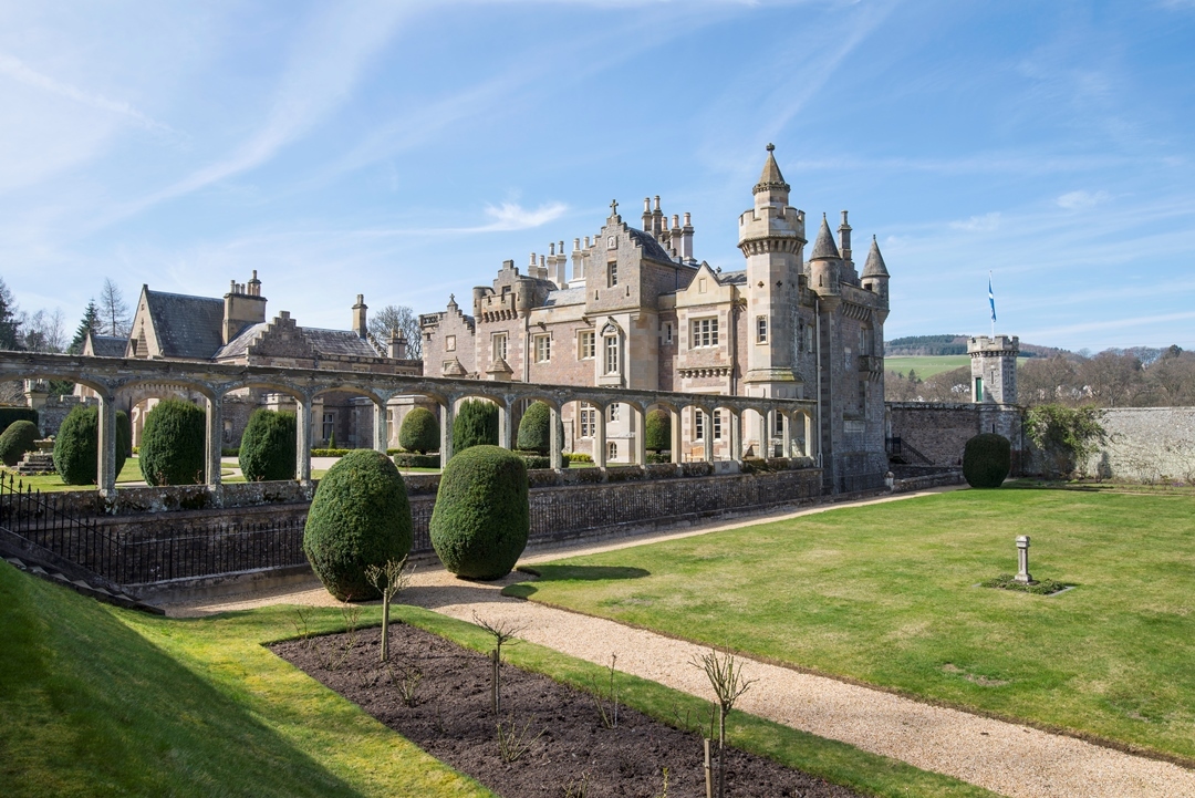 Abbotsford - The Home of Sir Walter Scott.
