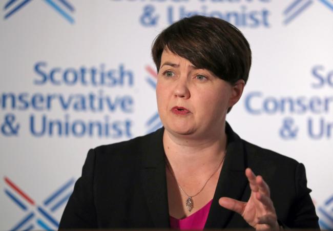Former Scottish Conservative leader Ruth Davidson who will no longer take up a controversial post with a lobbying firm