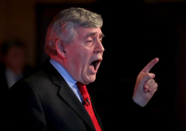 Will Gordon Brown be repeating his promises of 'super-duper turbo-charged federalism' yet again?