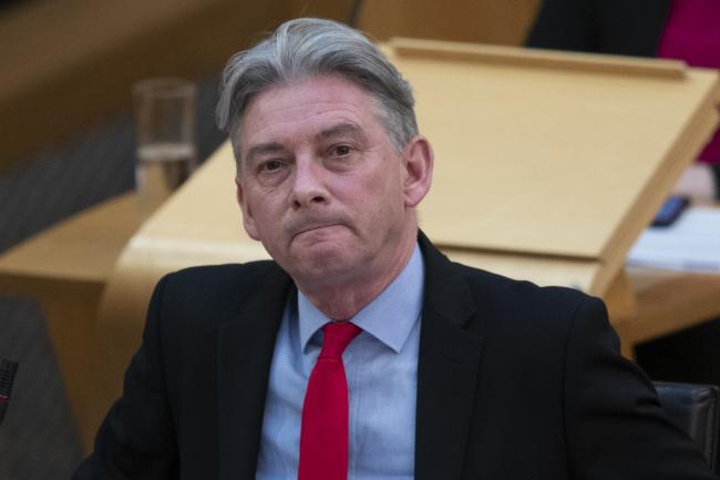 Former Scottish Labour leader Richard Leonard has refused to take up a role on Labour's front bench team
