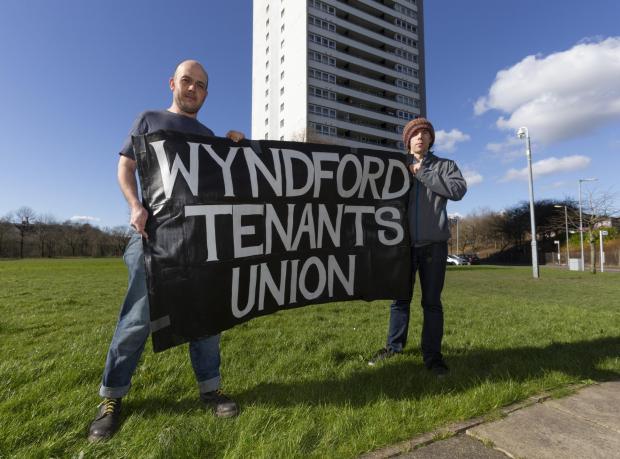 The National: Members of Wyndford Residents Union – previously Wyndford Tenants Union – are among those to have questioned whether the major energy firms are being frank with the reasoning behind spiralling prices