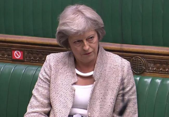 Theresa May did not hold back as she slammed Michael Gove in the Commons