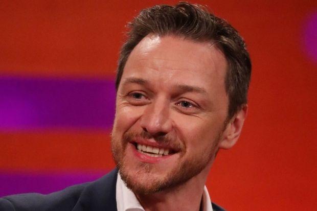 James McAvoy picked up the film actor award for his role in Together.