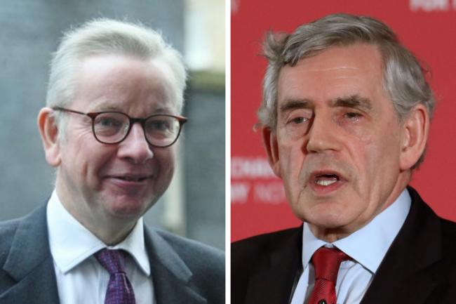 Michael Gove and Gordon Brown have shared notes on how to save the Union