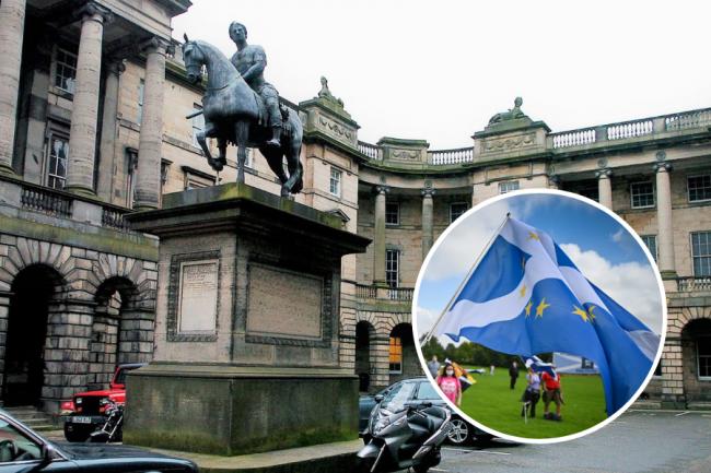The case on a Scottish independence referendum was heard by the Court of Session