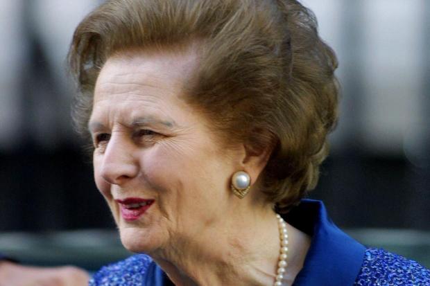 The National: Margaret Thatcher