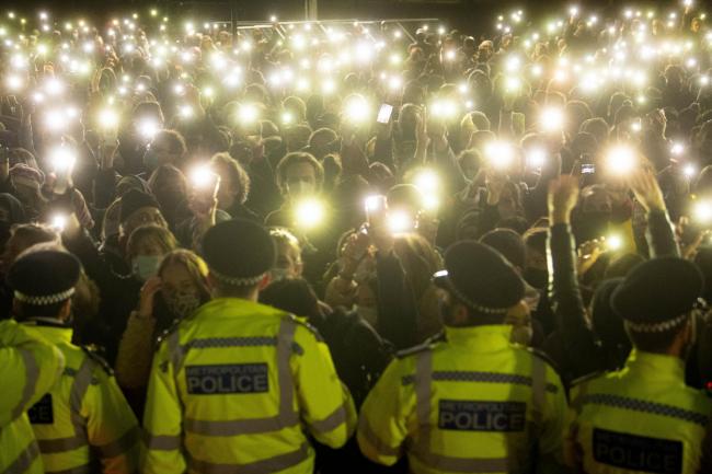 Outrage as police break up Clapham Common vigil for Sarah Everard | The  National