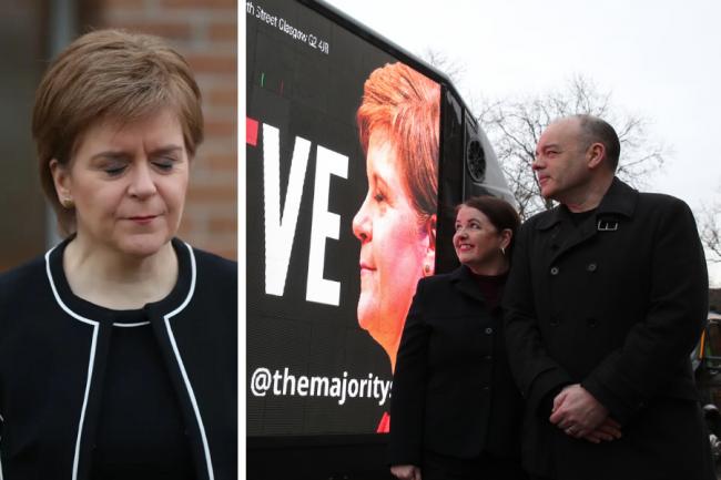 Mark and Mary Devlin run The Majority, which is campaigning for Nicola Sturgeon to resign