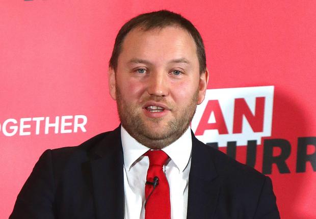The National: Ian Murray launches hi bid for Labour Deputy in his old Wester Hailes school thursday..Pic Gordon Terris/The Herald.14/1/20.
