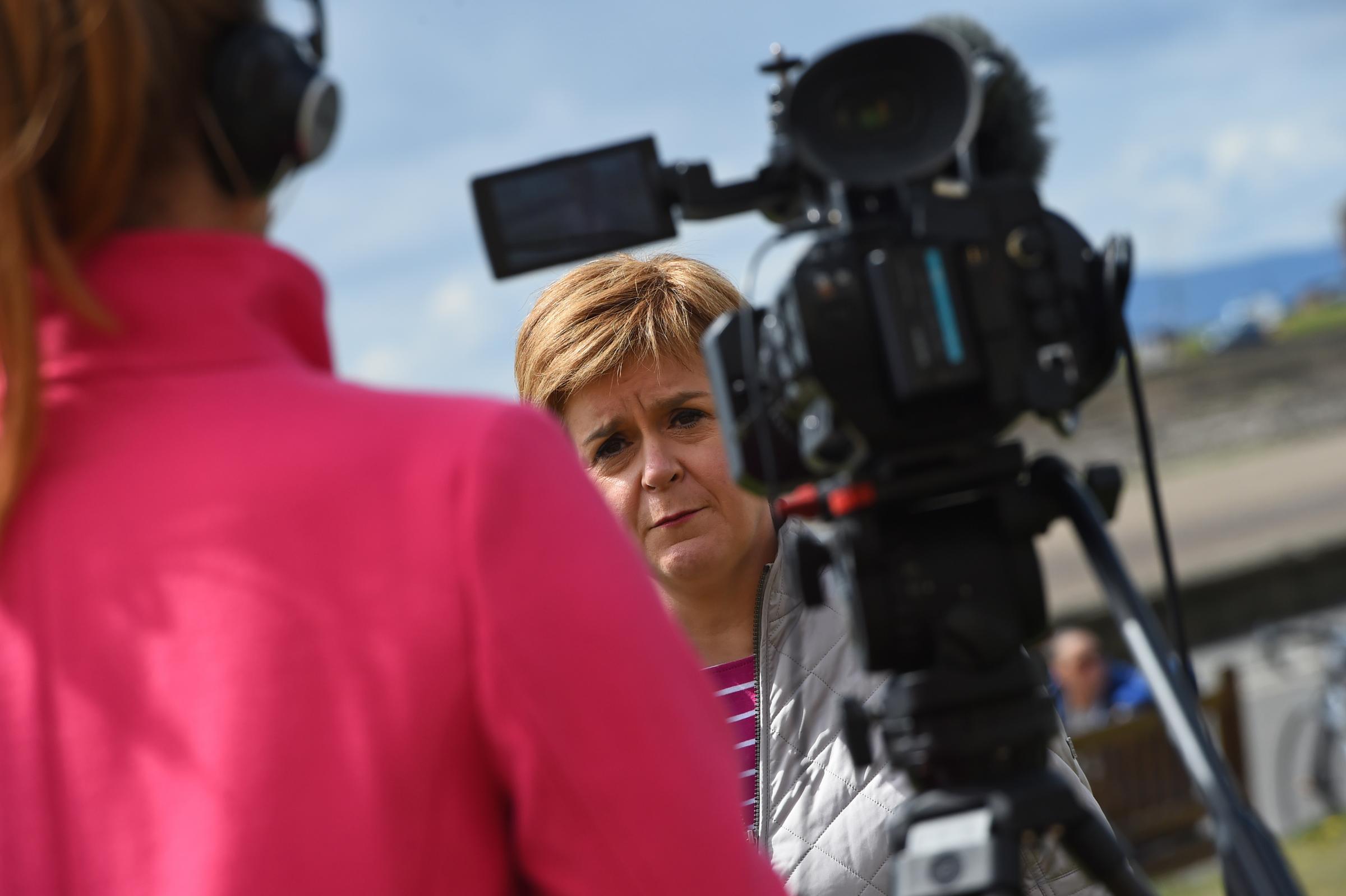 Nicola Sturgeon says she is only ‘serious leader’ for Scotland
