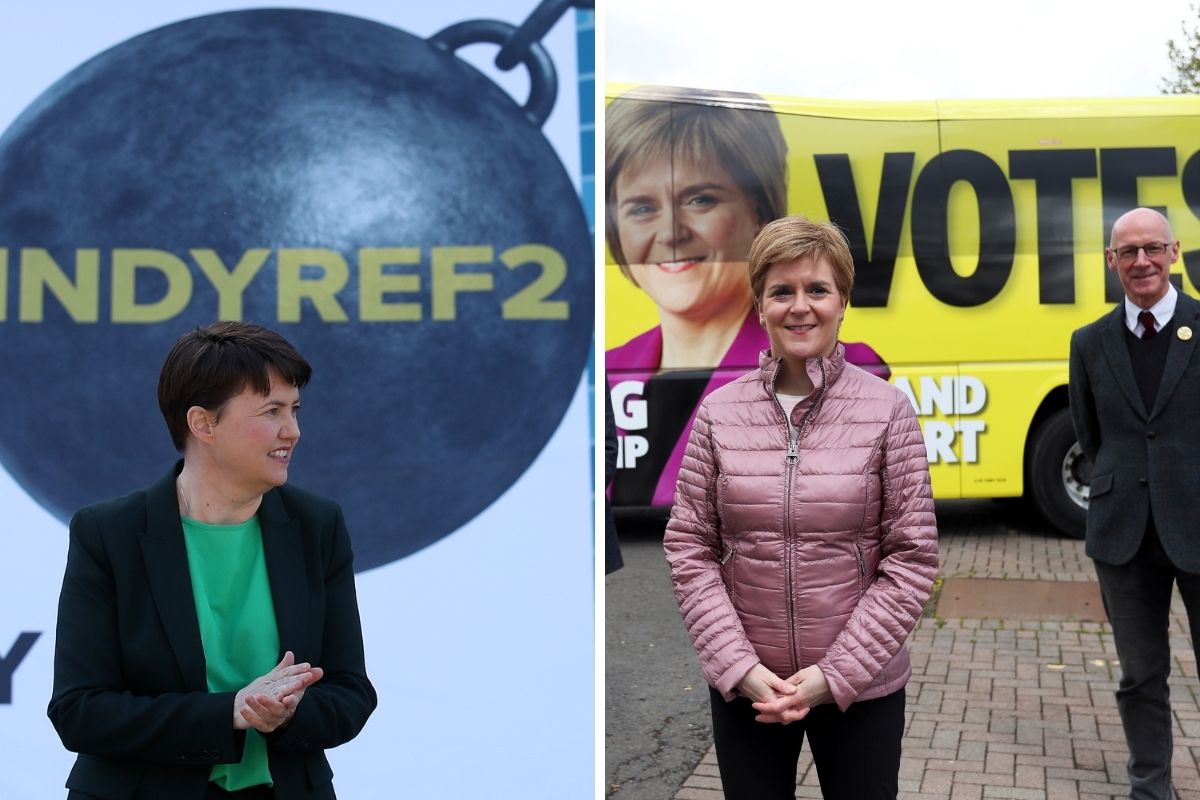 Ruth Davidson caught out as she makes appearance on SNP celeb livestream