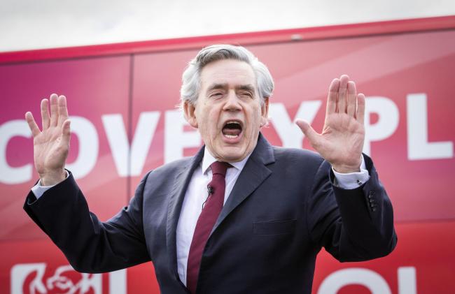 Gordon Brown thinks the SNP want to force us to ‘choose between being Scottish and British’