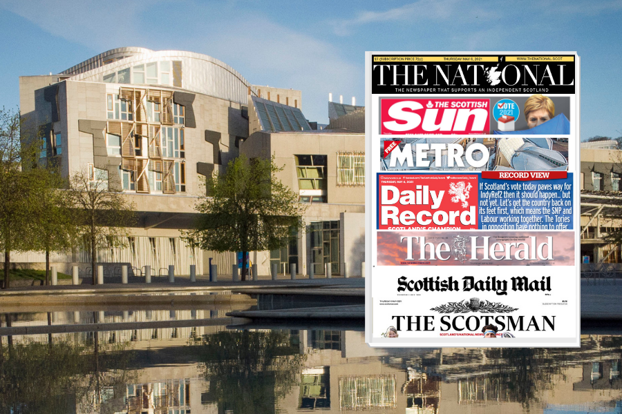 This is who Scottish newspapers are backing on election day