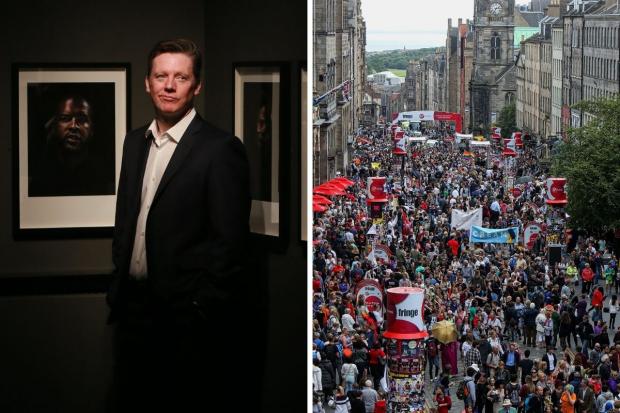 There will be no bustling Royal Mile at this year's Edinburgh Festival but festival director Fergus Linehan said they are grateful for all that have stood by the event