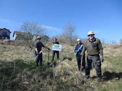 Coves Nature Reserve in Gourock where 600 trees will be planted