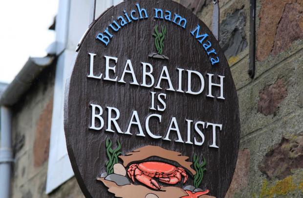 The National: Businesses like the Seabank B&B in Plockton will benefit from resources on Gaelic
