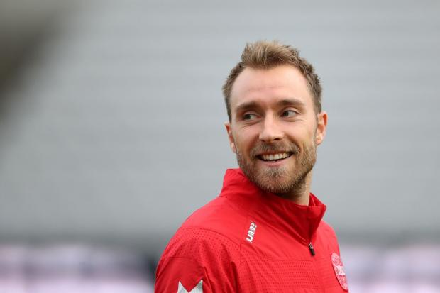 The National: Denmark’s Christian Eriksen is undergoing tests in hospital following his collapse