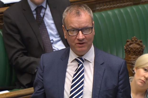 The National: Pete Wishart in the House of Commons