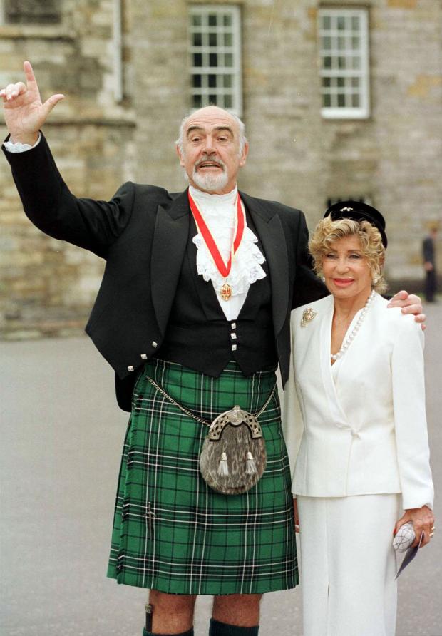 The National: Sean Connery and wife Micheline