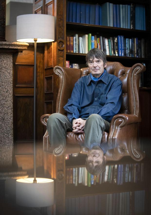 The National: Author Ian Rankin attends the launch of Literary Lunches at The Royal Scots Club, Edinburgh, announcing the first in the series of lunches which will feature Scottish crime authors Rankin, Lin Anderson and Lesley Kelly, and be chaired by Jackie McGlone.