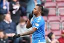 Alfredo Morelos was allegedly the target of racist abuse during Rangers' draw with Hearts at Tynecastle