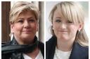 Rebecca Long-Bailey (left) and Emily Thornberry will set out their visions for the party