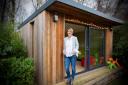 Melanie Russell’s company builds insulated garden rooms, which are used as gyms, offices and more