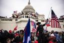 Pro-Trump supporters storm the US Capitol following a rally with President Donald Trump on January 6, 2021