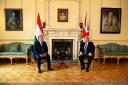 Boris Johnson meets Hungarian Prime Minister Viktor Orban
