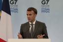 French president Emmanuel Macron delivered a calm speech at the close of the G7 summit criticising Boris Johnson's approach to Northern Ireland