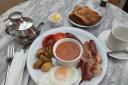 A breakfast order seemingly appeared at random on a BBC News liveblog