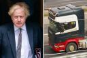 Boris Johnson is being urged to tackle a massive shortfall of HGV drivers in the UK