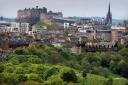 View of Edinburgh Castle from Arthur's Seat