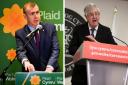 Plaid Cymru's Adam Price, and Welsh Labour First Minister Mark Drakeford