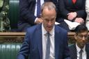 Deputy Prime Minister Dominic Raab during Prime Minister's Questions