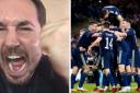 Martin Compston described the atmosphere of the Scotland v Israel match as the 'best ever'