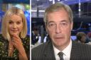 Claire Byrne had no time for Nigel Farage's lecture on Irish politics