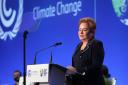 UN climate chief Patricia Espinosa addressed delegates as COP26 officially began