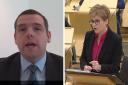 WATCH: Nicola Sturgeon takes Douglas Ross to task over the future of oil and gas