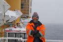 Scott Thornton is part of the crew of the RRS Sir David Attenborough