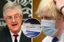 Mark Drakeford's government has loaned Boris Johnson's administration four million lateral flow tests