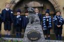 The death of Greyfriars Bobby was marked last week by pupils from George Heriot's School