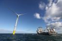 The project will see offshore wind energy from Scotland transported to homes in England