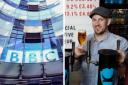BrewDog CEO James Watt (right) has said he will be taking legal action against the BBC