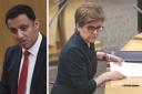 Nicola Sturgeon clashed with Anas Sarwar at First Minister's Questions
