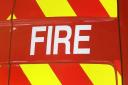 Emergency services were called to the four-storey building on Thursday night after a fire started in a ground floor flat