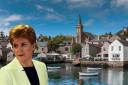 Nicola Sturgeon spoke out before the oil tanker was due to come into port