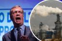 Nigel Farage was heavily criticised for his campaign against net-zero carbon emission policies
