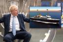 Boris Johnson will unveil the new ship